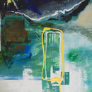 Parte inferior izquierda con la firma del artista.