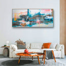 Relax 1, Pintura Acrílica en Lienzo: Serenidad y Color | Trujillo